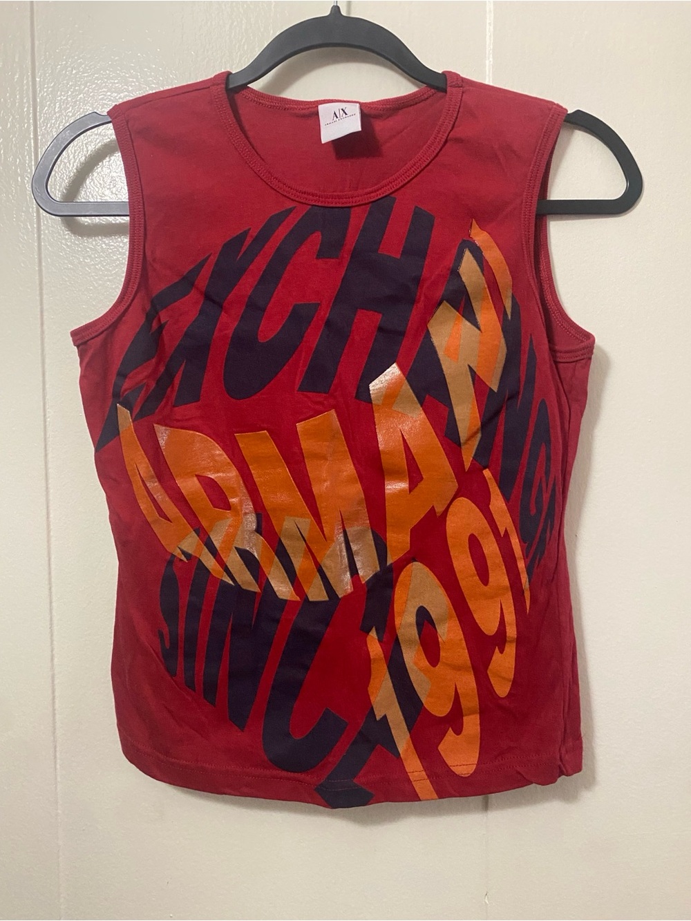 Authentic Armani Exchange Tank Top, Small